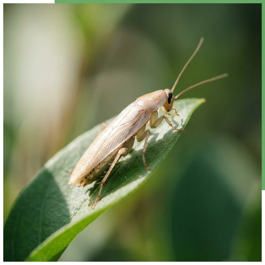 Illustration : Identifier la blatte de jardin : critères visuels et différences clés
